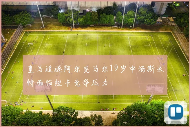 皇马追逐阿尔克马尔19岁中场斯米特面临纽卡竞争压力